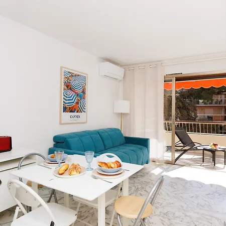 Apartment Upstays Cosy T2 32m2 With Terrace And Ac Cannes